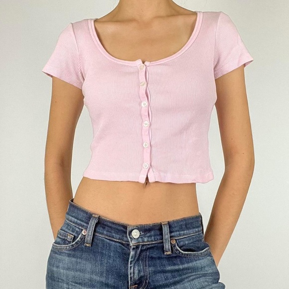 brandy light pink top - Picture 1 of 2
